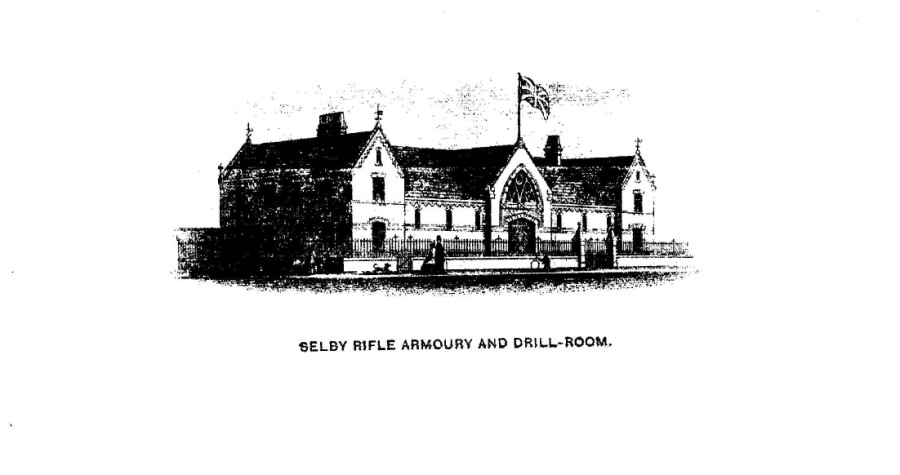 Enlargement of engraving of Selby